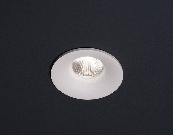 Einbaustrahler Ivi Round LED von Molto Luce, schwarz, 40°