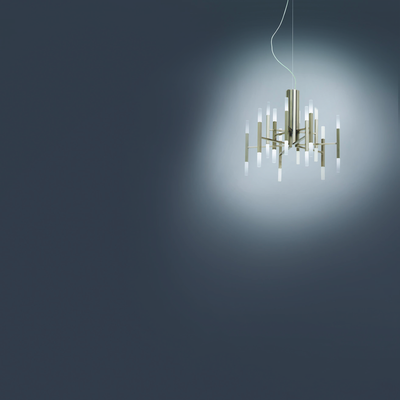 Pendelleuchte The Light 3000K von Almalight, klein, weiß