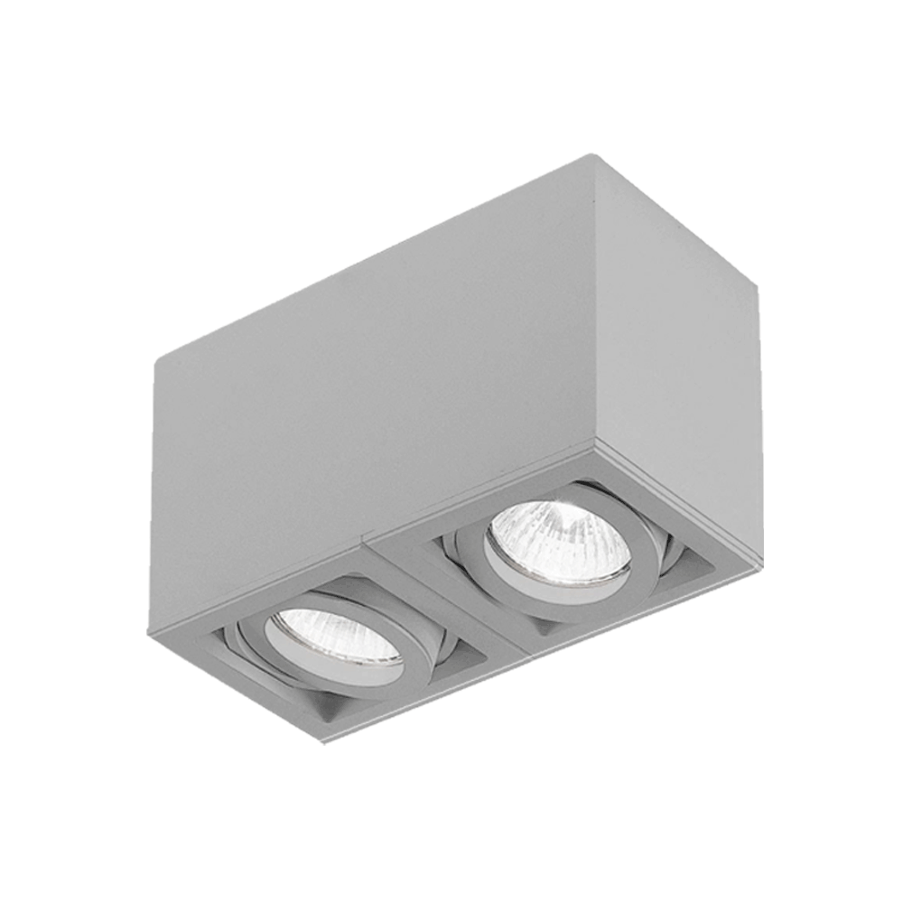 Deckenleuchte Light Box 2 grau von DLS