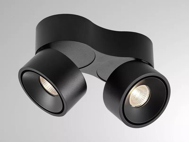 MAGIS DOUBLE SD Aufbauleuchte schwarz 3000K