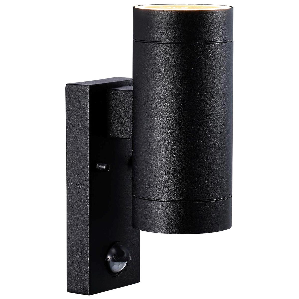 Wandleuchte Tin Maxi Sensor von Nordlux groß schwarz