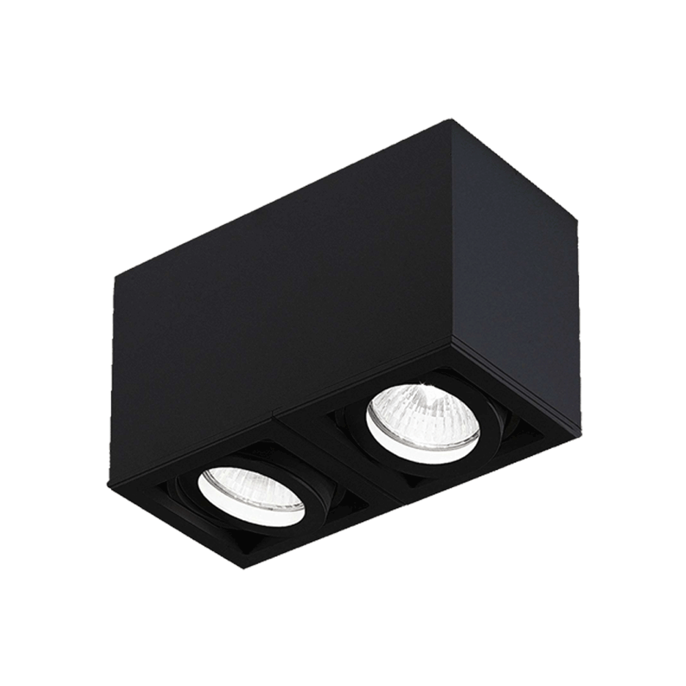 Deckenleuchte Light Box 2 von DLS Lighting schwarz