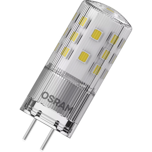 LED Lampe PARATHOM PIN G4 12 V 30 4,5 W 2700K GY6,35 Klar dimmbar