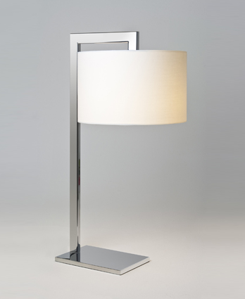 Tischleuchte Ravello von Astro, bronze, Schirm putty