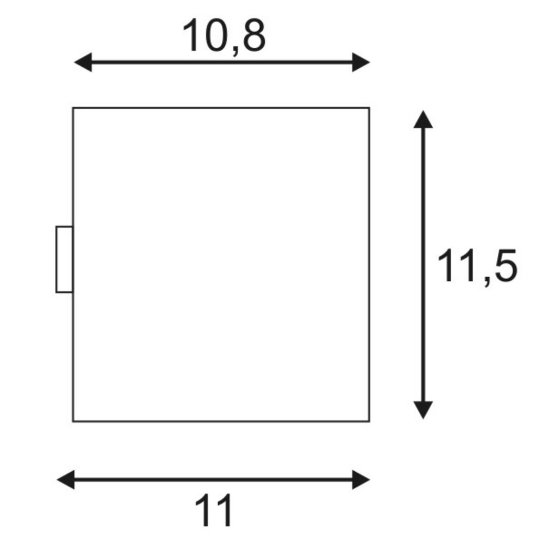 Wandleuchte Sitra Cube von SLV