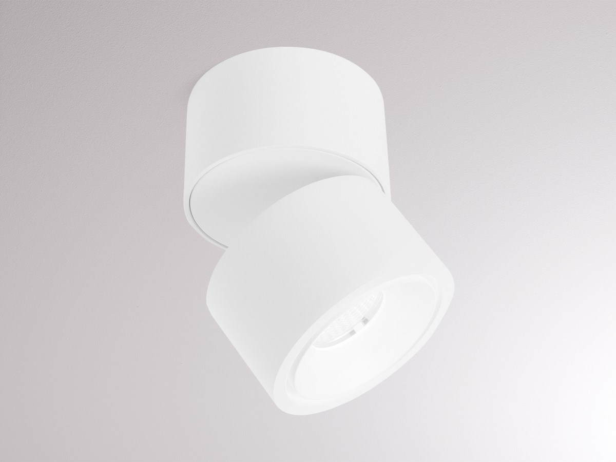 Deckenaufbauleuchte Magis LED Single von Molto Luce weiß | 3000K