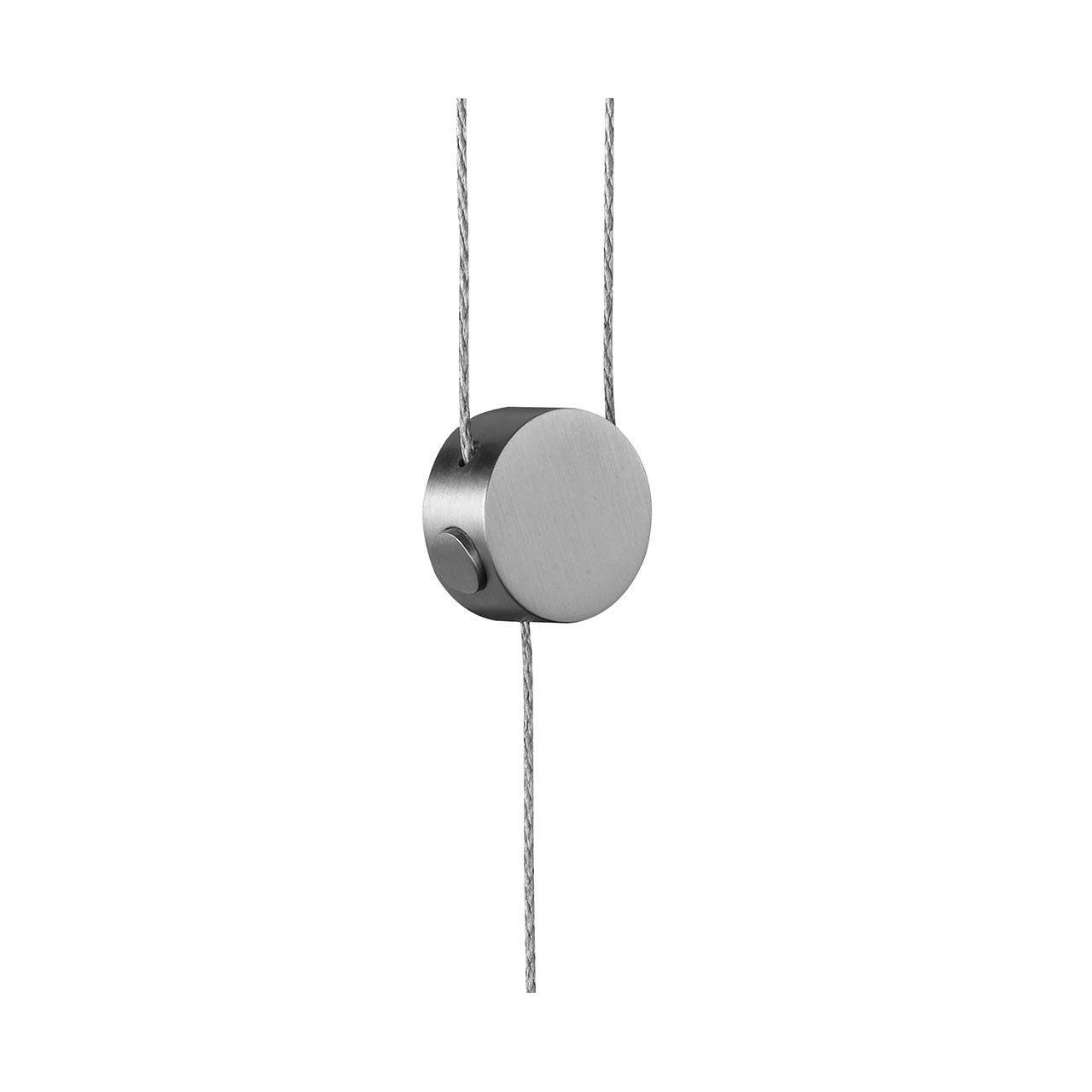Pendelleuchte LED-Serie Pure, klein, Aluminium gebürstet von Hufnagel