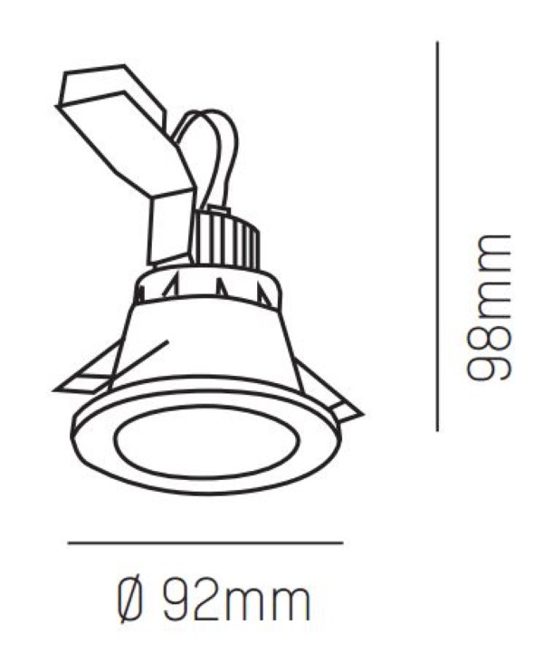 Ditto LED Einbaustrahler von Molto Luce