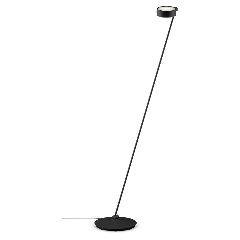 Sento lettura 160 E schwarz matt, body schwarz matt, rechts, LED 2700K CRI 97