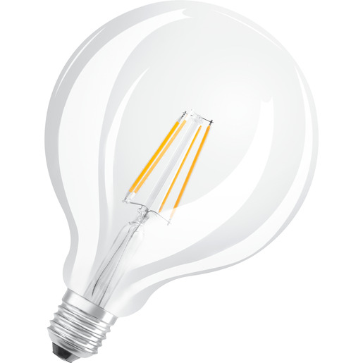 LED Globelampe Retrofit CLASSIC GLOBE 40 4 W 2700K E27 470 lm Klar