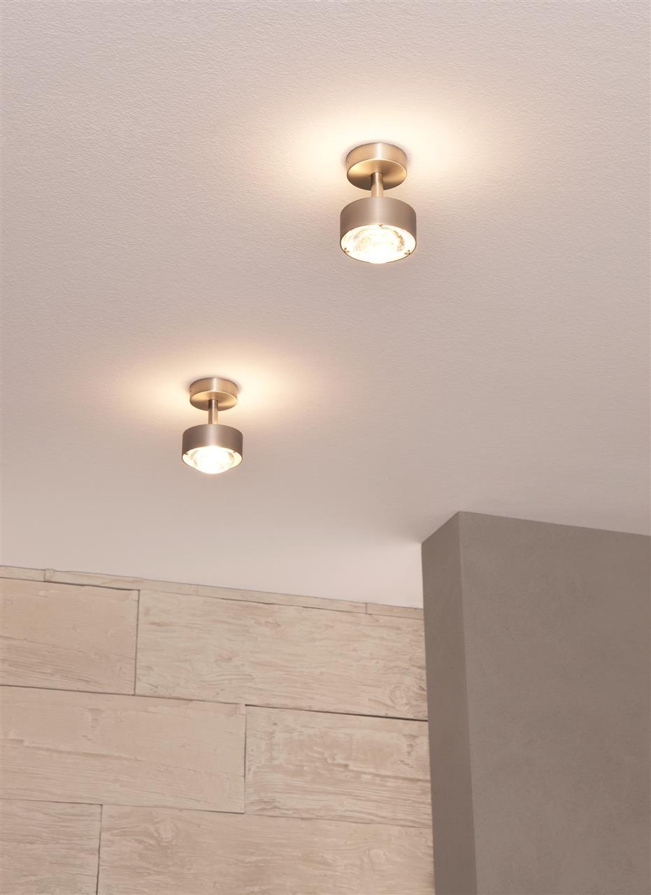 Deckenleuchte Puk Mini Turn nickelmatt von Top Light