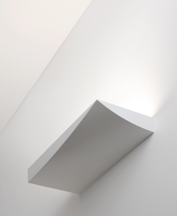 Wandleuchte Lembo LED W3 von Prandina, weiß glänzend