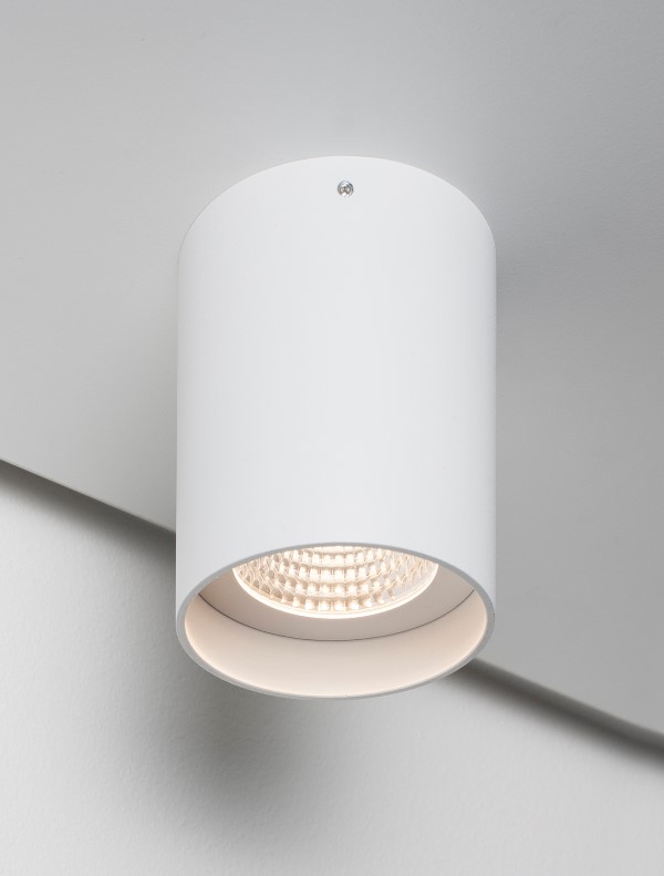 AEON BIG ROUND AC LED Aufbauleuchte von Molto Luce in schwarz 2700K