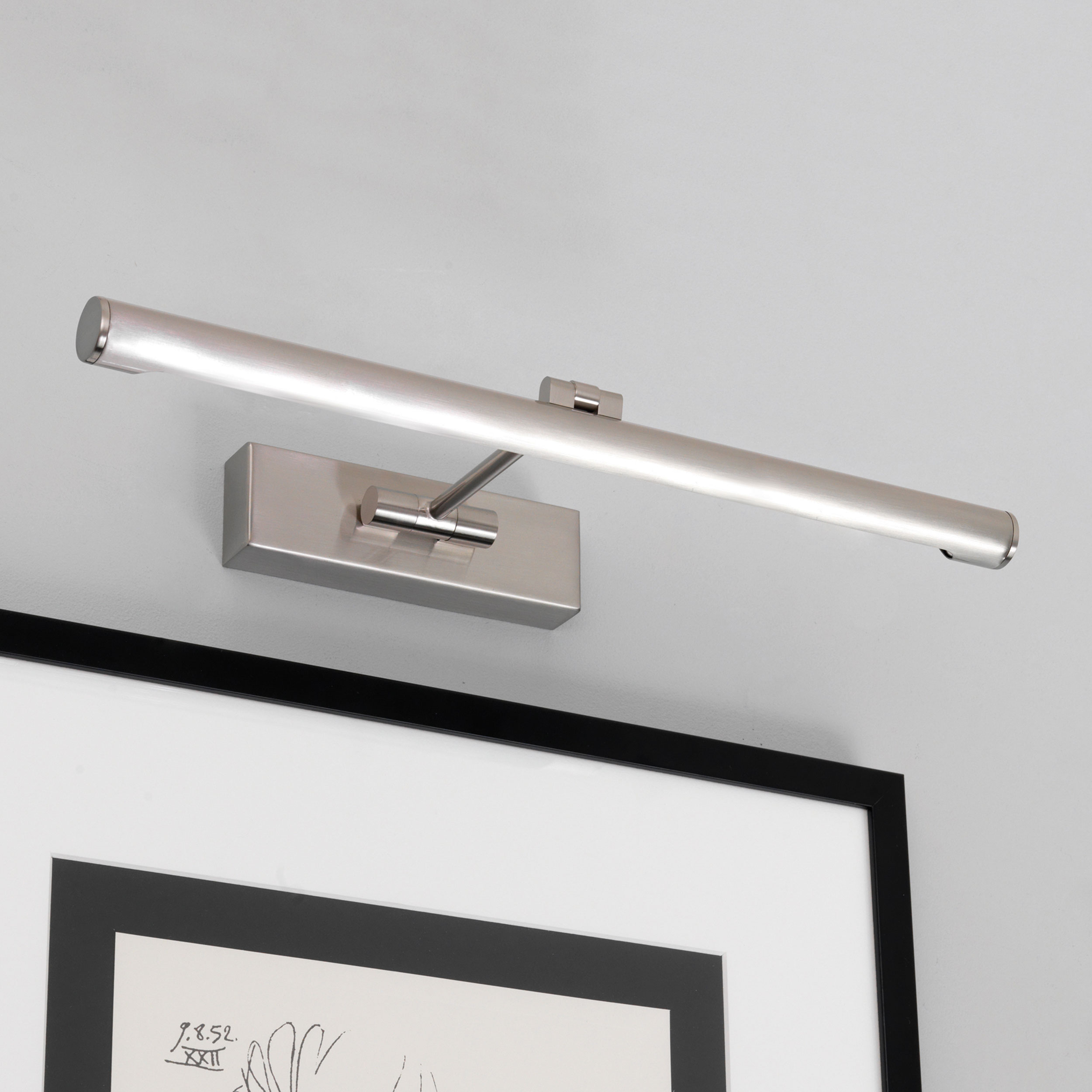 Wandleuchte Goya LED 460, nickel gebürstet von Astro
