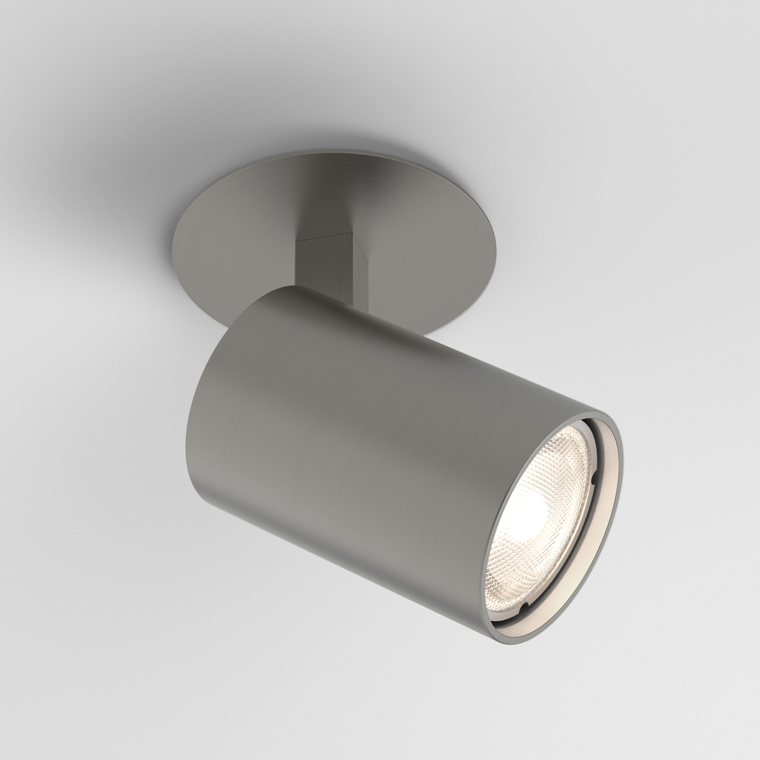 Ascoli Recessed, nickel mat von Astro