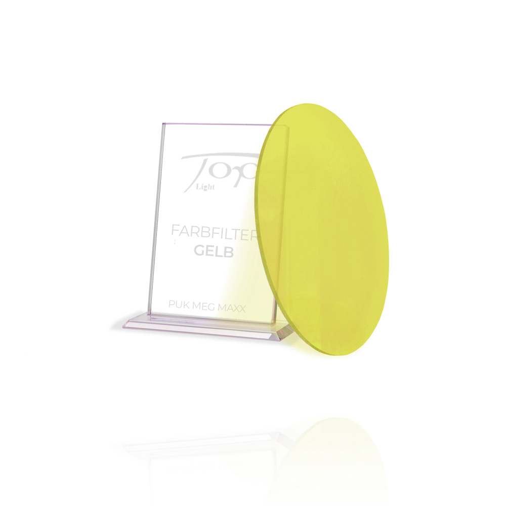 Farbfilter gelb Puk Meg Maxx von Top Light