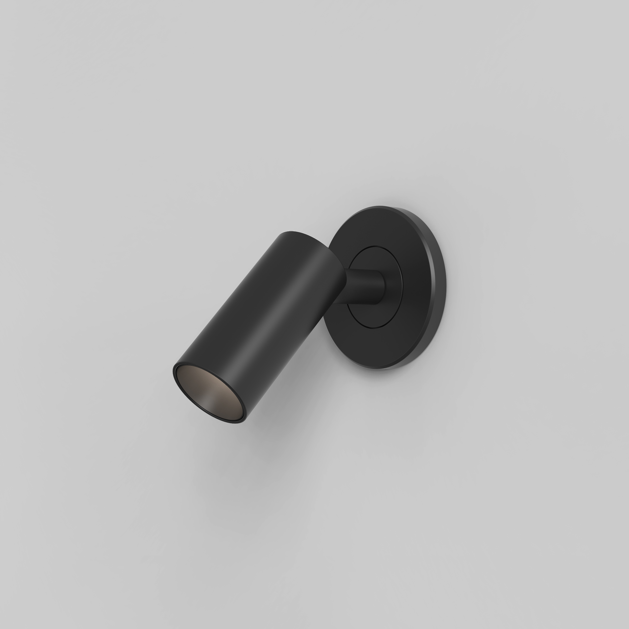 Micro Recess Unswitched Bettleseleuchte, ohne Schalter, Schwarz