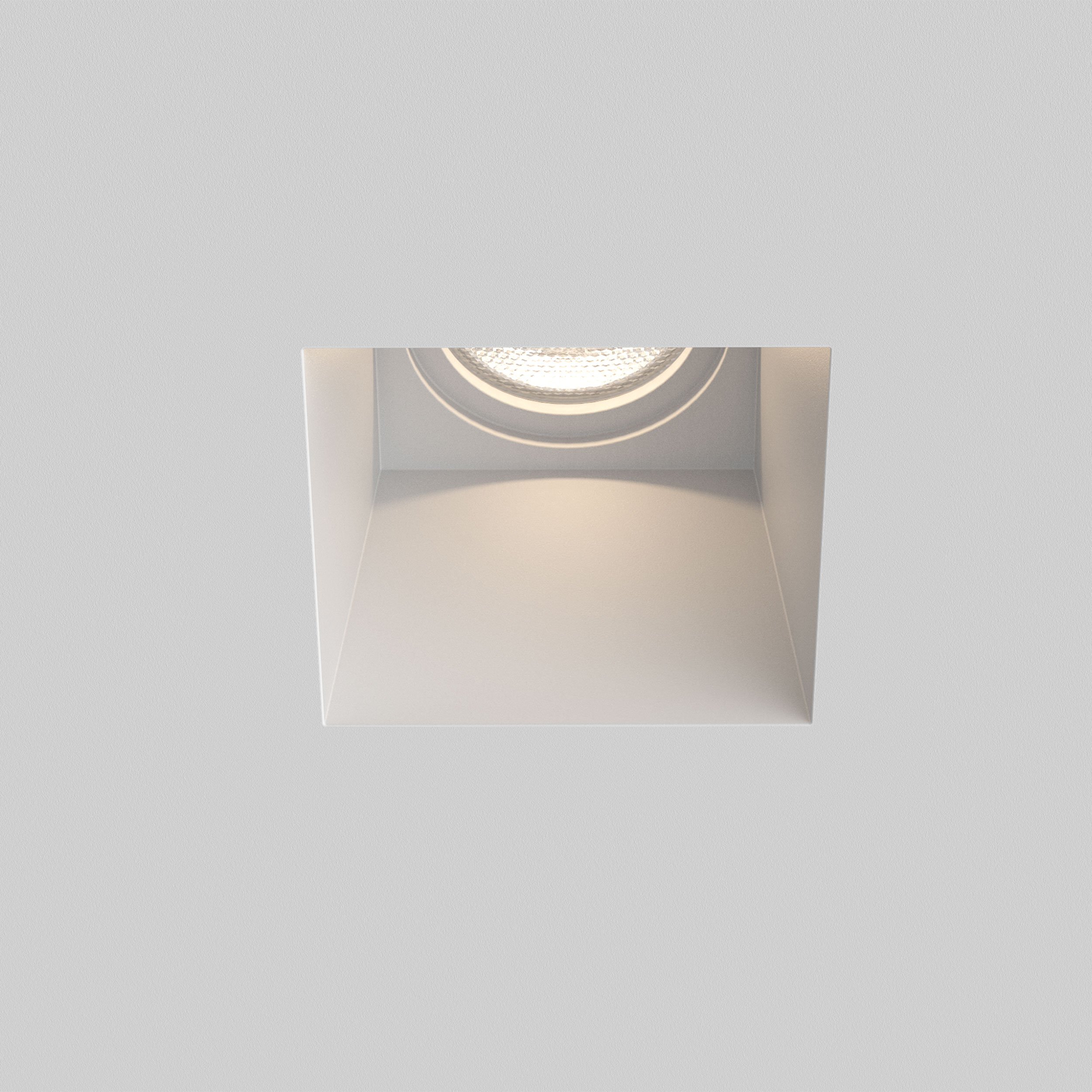 Deckeneinbauleuchte Blanco square round, quadratisch von Astro